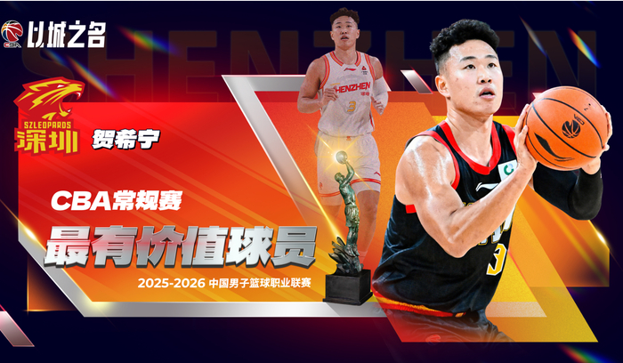 米乐官方网站-收获CBA常规赛MVP，贺希宁感慨万千！|深圳队|cba联赛|篮板|大奖|球员_新浪体育_新浪新闻