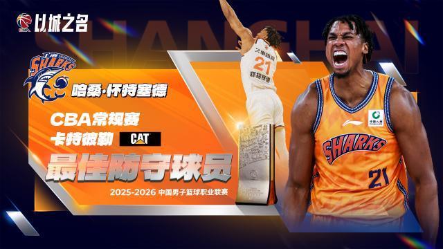 m6官方网站-CBA常规赛奖项出炉：贺希宁MVP 新秀庞峥麟进一阵